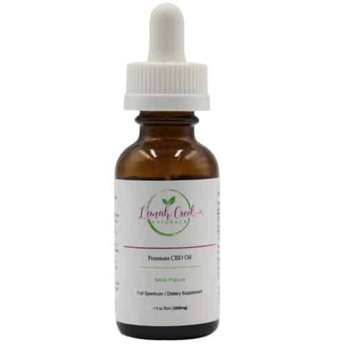 Lemah Creek Naturals 2000mg Mint flavor Premium Full Spectrum CBD Oil tincture.