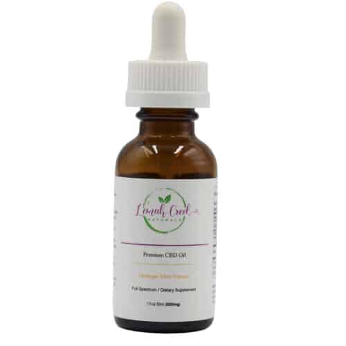 Lemah Creek Naturals 1000mg Orange Mist Premium Full Spectrum CBD Oil tincture.
